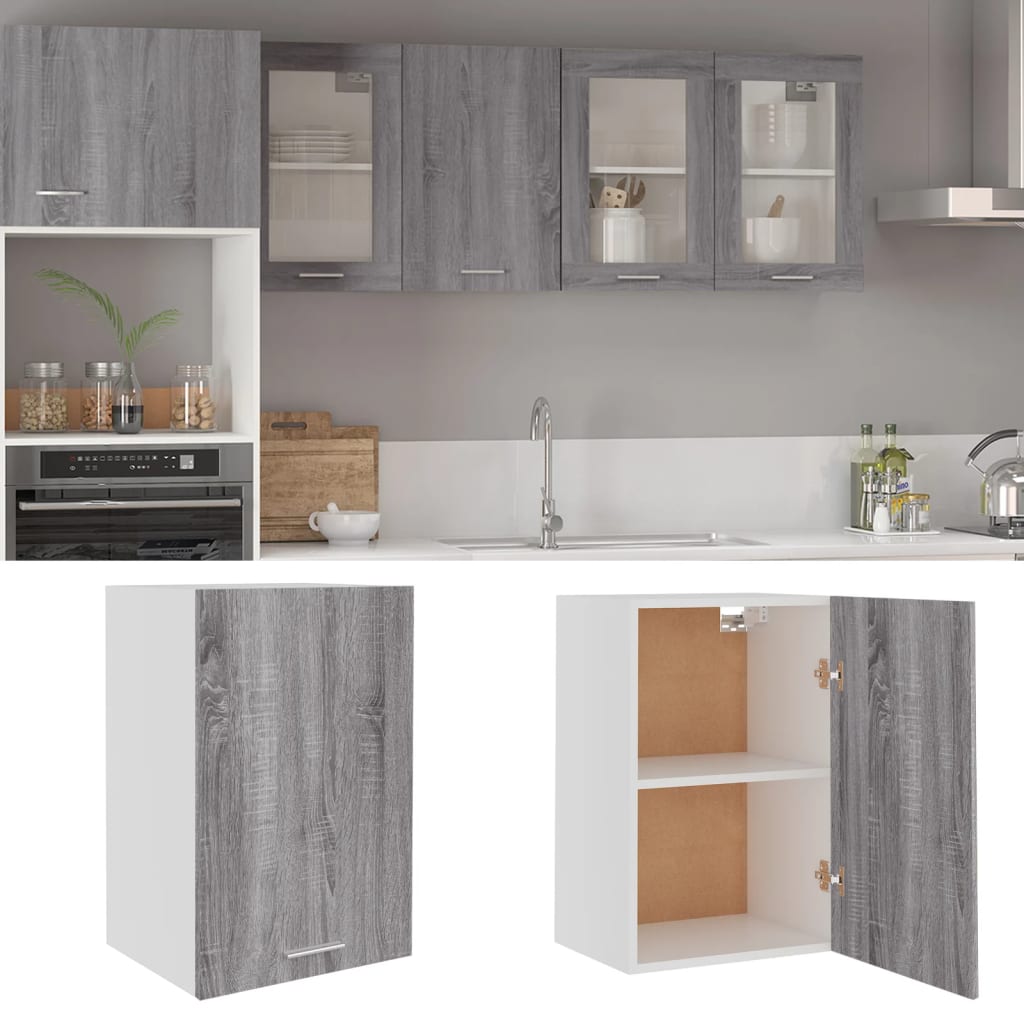 Mobile Con Cassetto “Lyon” 40X46X81,5 Grigio Sonoma
