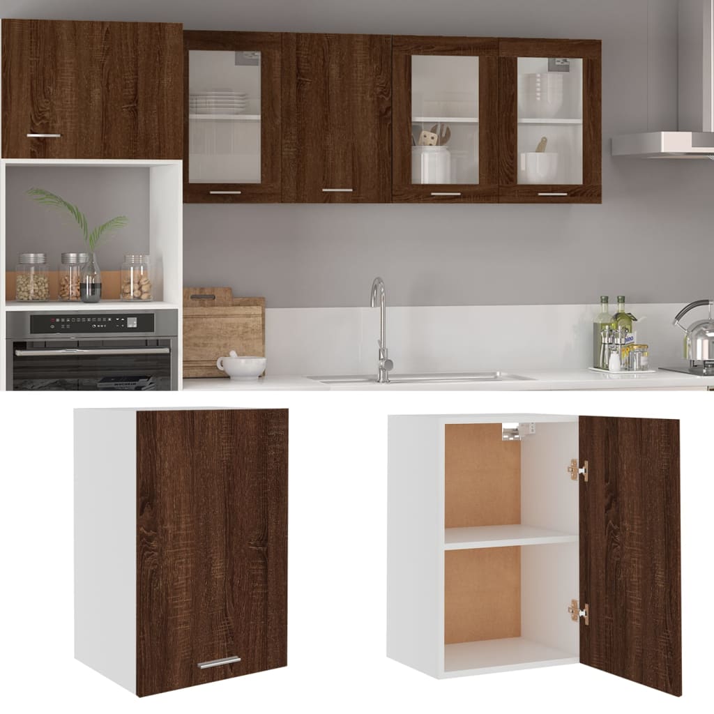 Mobile Da Forno Lyon 60X46X81,5 Cm Rovere Marrone