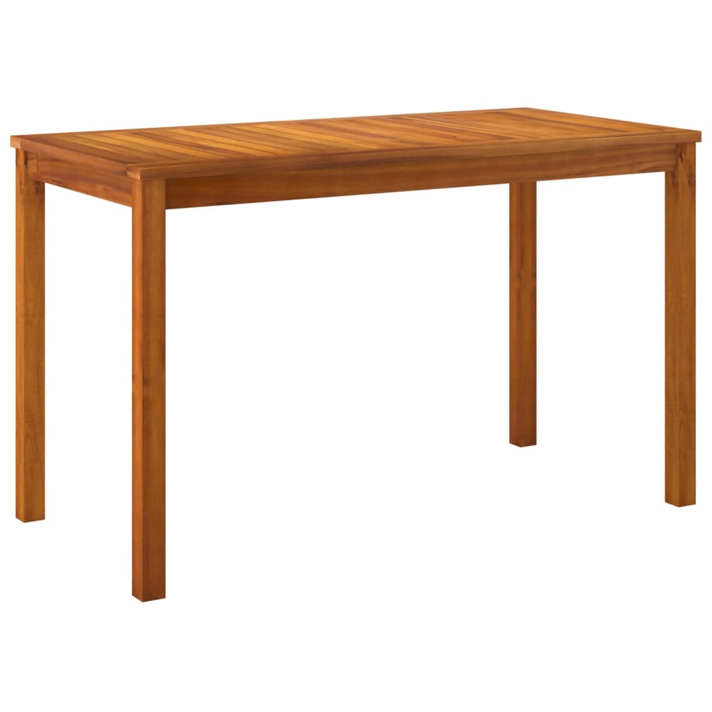 Tavolo Da Giardino 110X55X67 Cm Legno Massello D'acacia