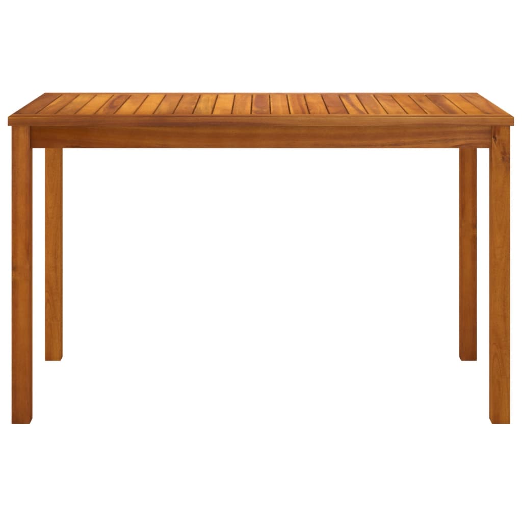 Tavolo Da Giardino 110X55X67 Cm Legno Massello D'acacia
