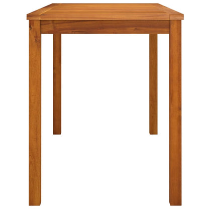 Tavolo Da Giardino 110X55X67 Cm Legno Massello D'acacia
