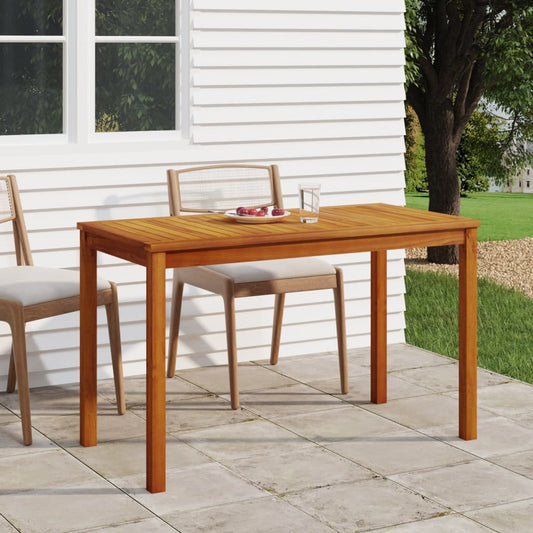 Tavolo Da Giardino 110X55X67 Cm Legno Massello D'acacia