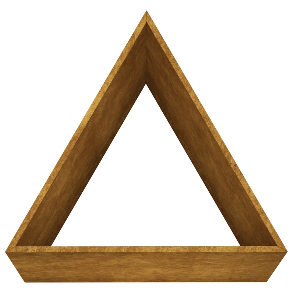 Fioriera Da Giardino 50X43X75 Cm In Acciaio Corten
