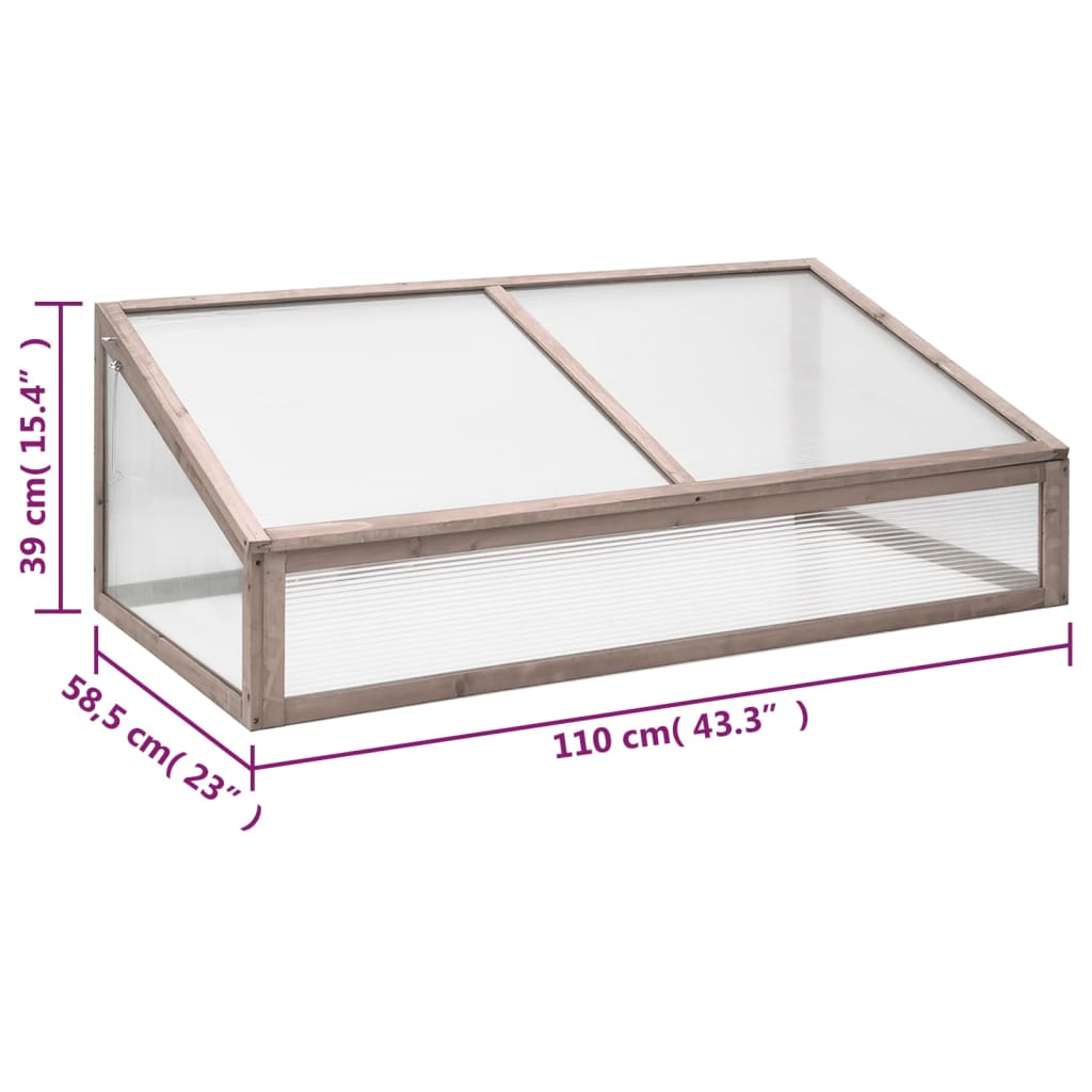 Serra Grigia 110X58,5X39 Cm Legno Di Abete