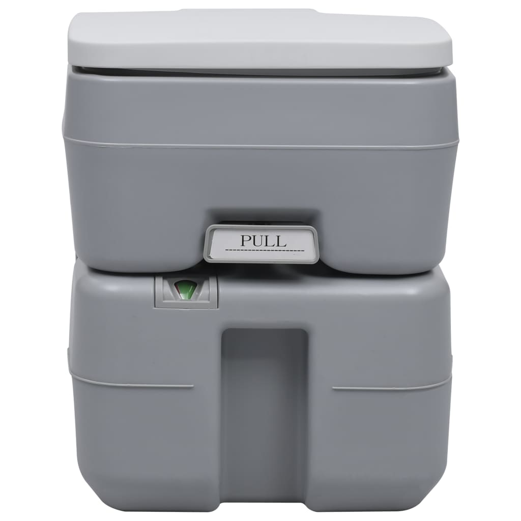 Set Toilette Da Campeggio Portatile E Tanica D'acqua