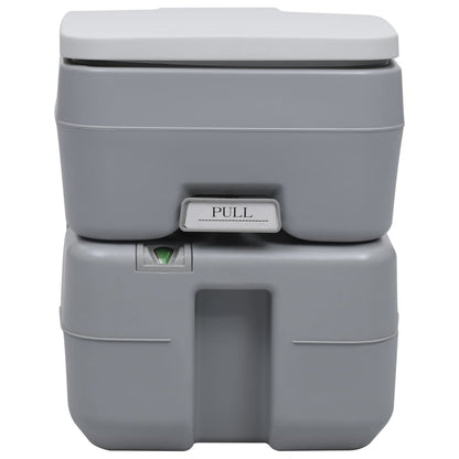 Set Toilette Da Campeggio Portatile E Tanica D'acqua