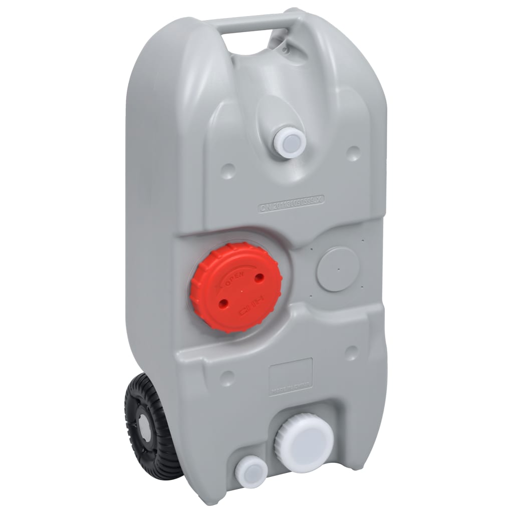 Set Supporto Lavamani Da Campeggio Portatile E Tanica D'acqua