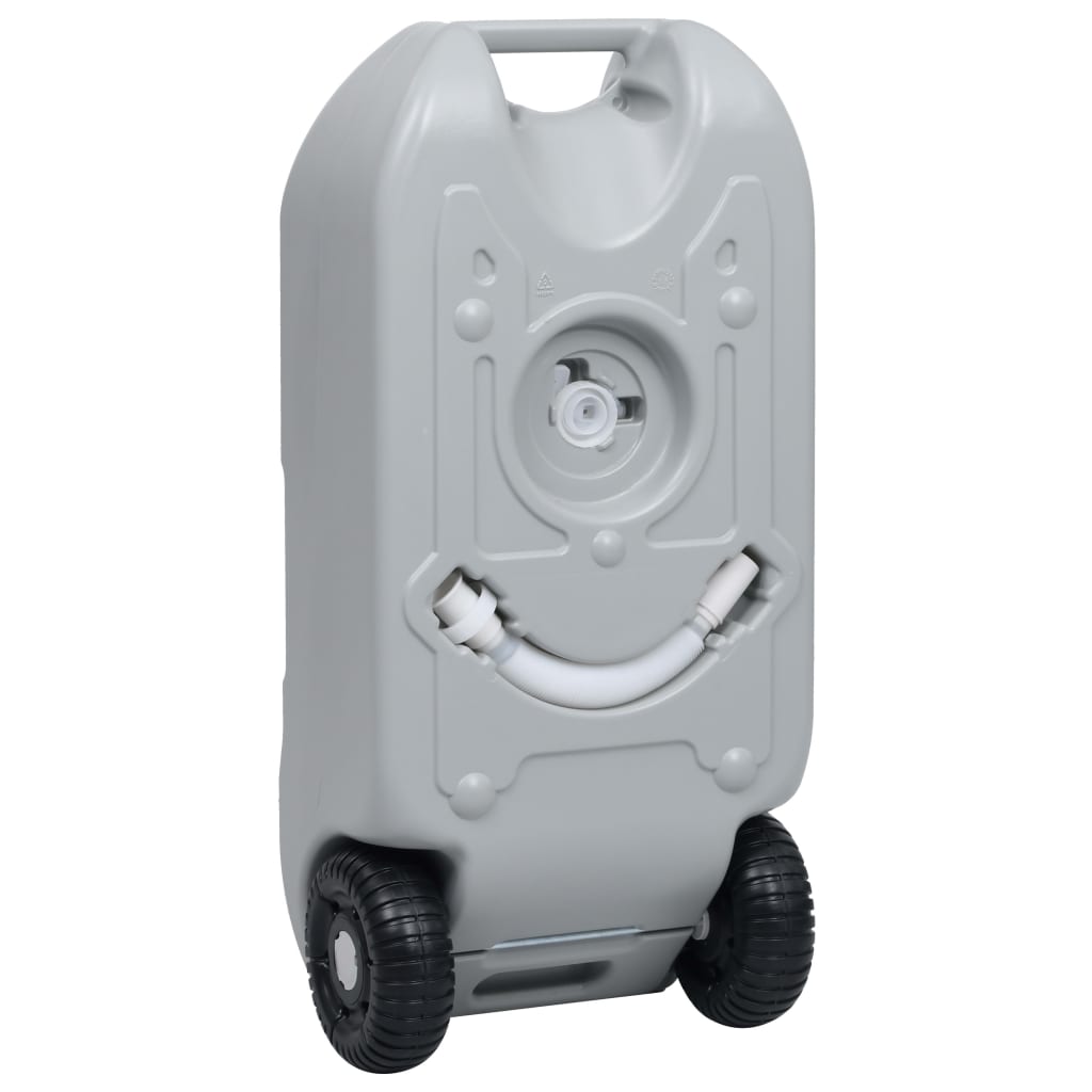 Set Supporto Lavamani Da Campeggio Portatile E Tanica D'acqua
