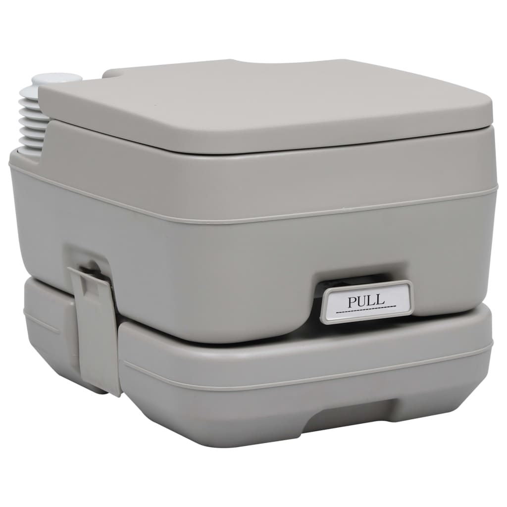 Set Toilette Da Campeggio Portatile E Supporto Lavamani