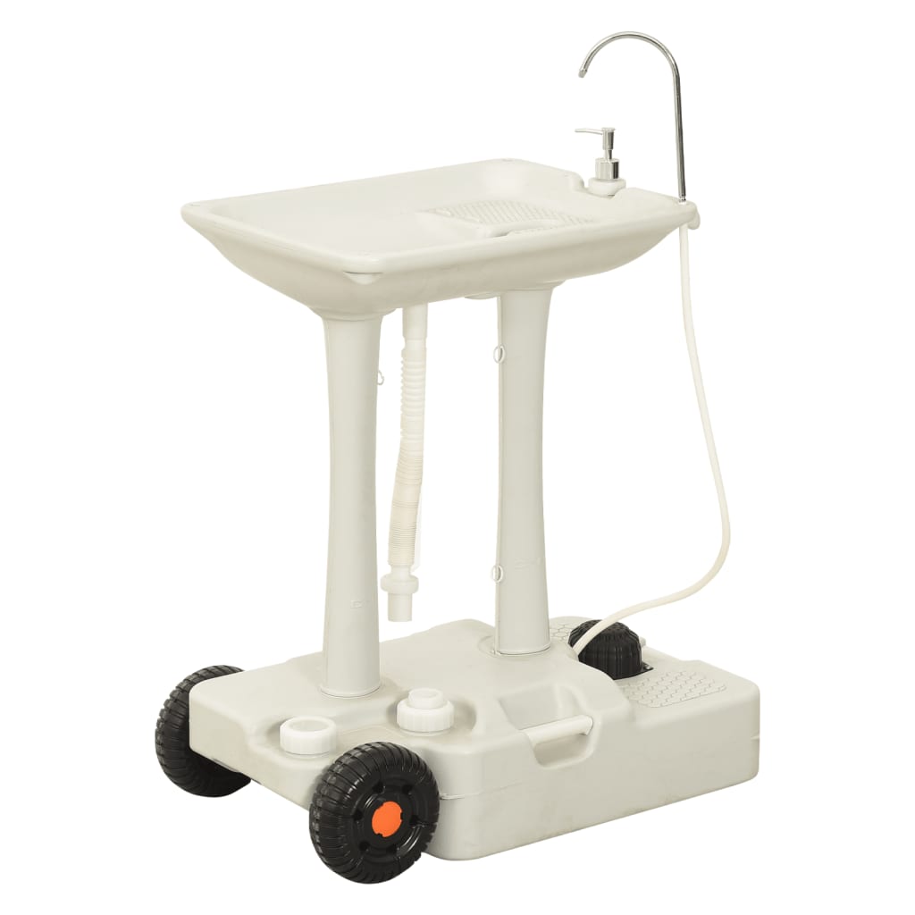 Set Toilette Da Campeggio Portatile E Supporto Lavamani