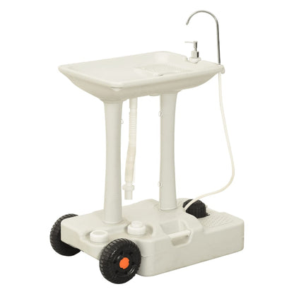 Set Toilette Da Campeggio Portatile E Supporto Lavamani