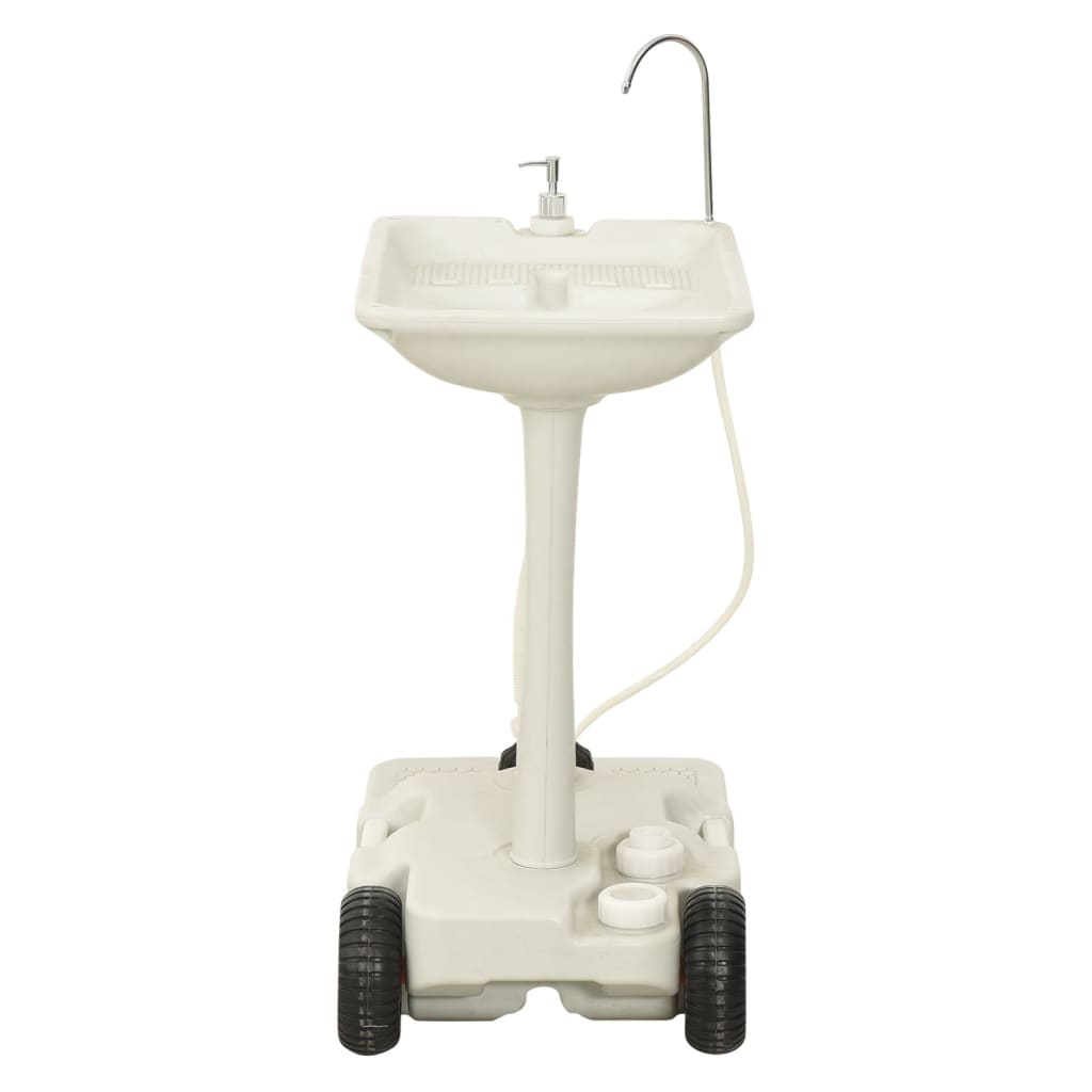 Set Toilette Da Campeggio Portatile E Supporto Lavamani