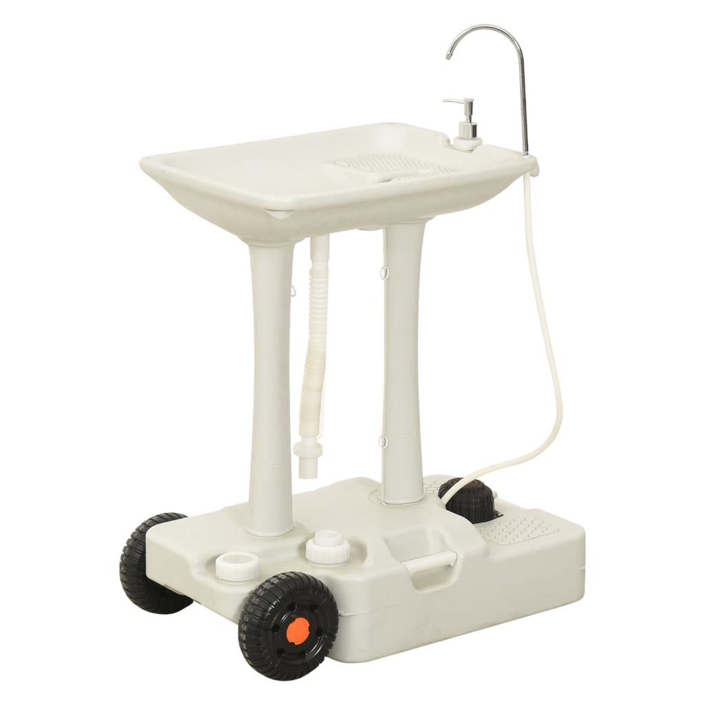 Set Toilette Da Campeggio Portatile E Supporto Lavamani