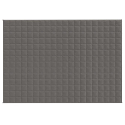 Coperta Ponderata Grigia Tessuto Grigio