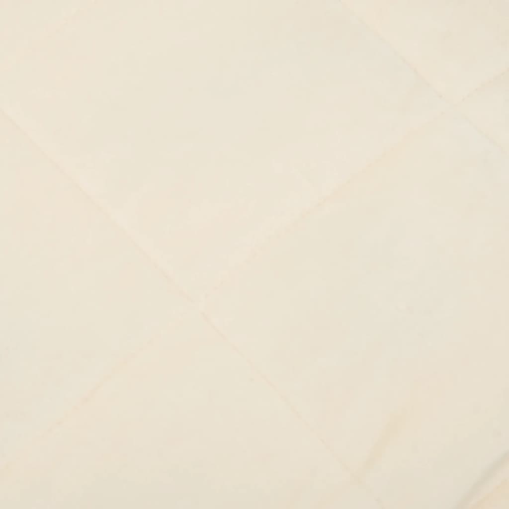 Coperta Ponderata Chiaro Tessuto Crema