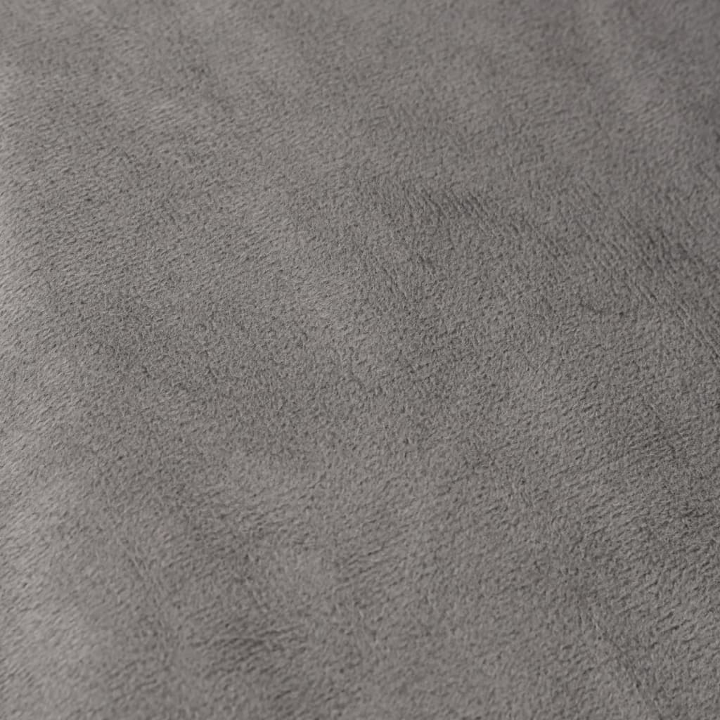 Coperta Ponderata Con Copertura Grigia Tessuto