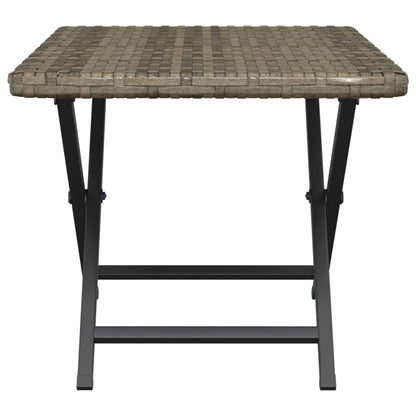 Tavolo Pieghevole 45X35X32 Cm In Polyrattan