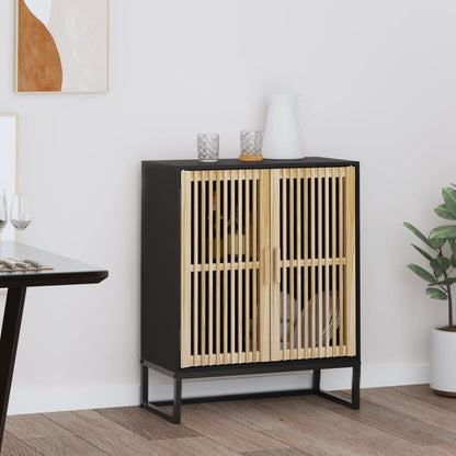 Credenza Bianca 60X30X75 Cm In Legno Multistrato