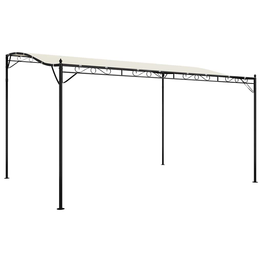 Tettoia 4X3 M 180 G/M² Tessuto E Acciaio
