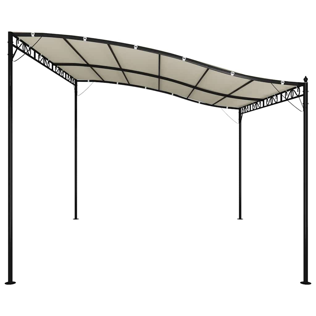 Tettoia 4X3 M 180 G/M² Tessuto E Acciaio