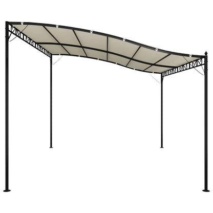 Tettoia 4X3 M 180 G/M² Tessuto E Acciaio
