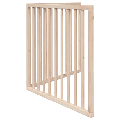 Cancello Per Cani Pieghevole 2 Pannelli 160 Cm Legno Di Pioppo