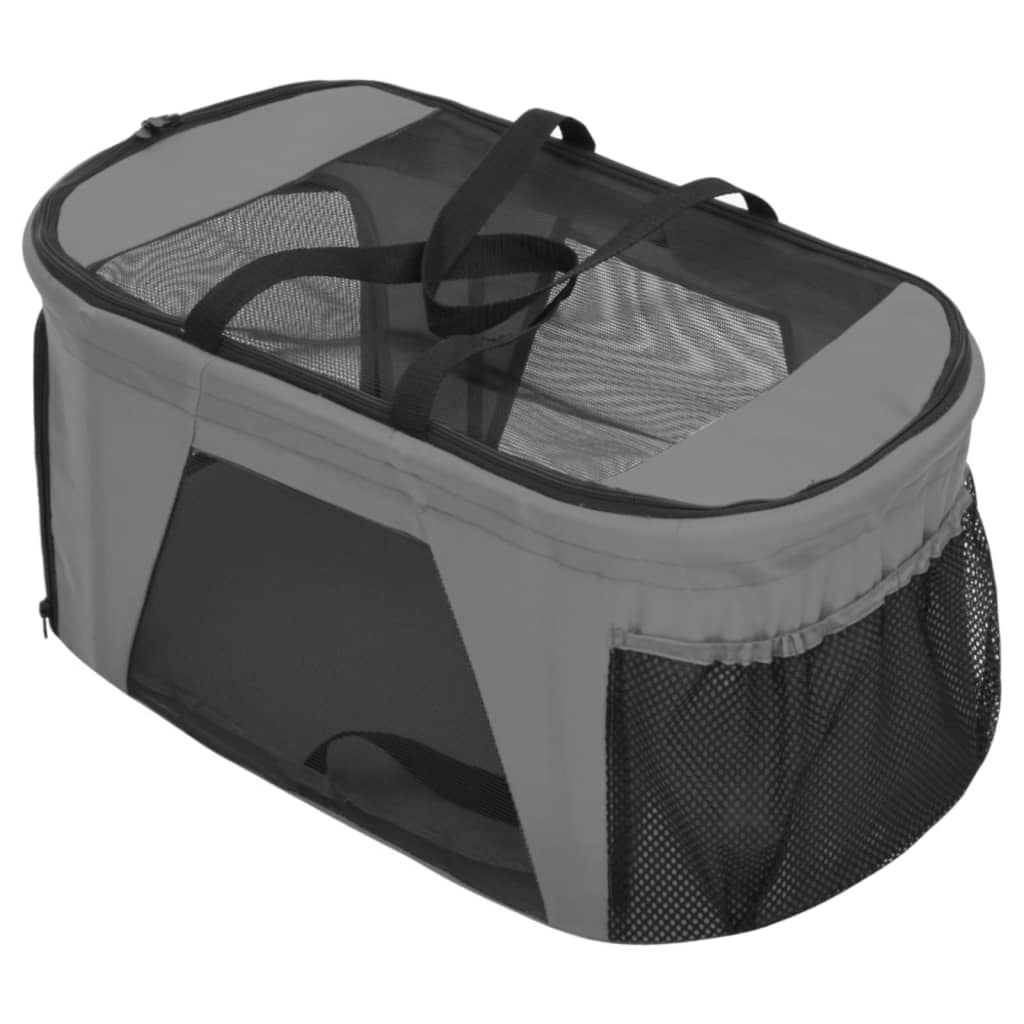 Passeggino Cani Pieghevole 2 Livelli 83X48X97Cm Tessuto