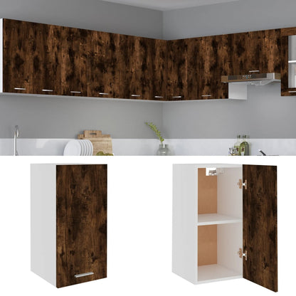 Mobile Da Forno Lyon 60X46X81,5 Cm Rovere Fumo