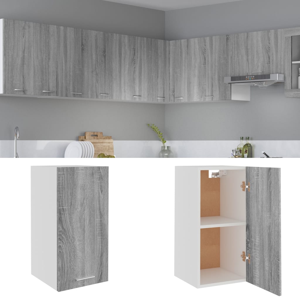 Mobile Con Cassetto “Lyon” 40X46X81,5 Grigio Sonoma