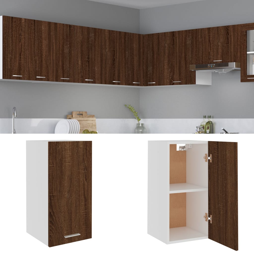 Mobile Da Forno Lyon 60X46X81,5 Cm Rovere Marrone