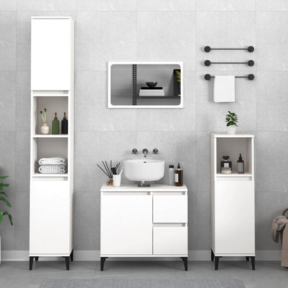 Armadietto Da Bagno 30X30X100 Cm Truciolato