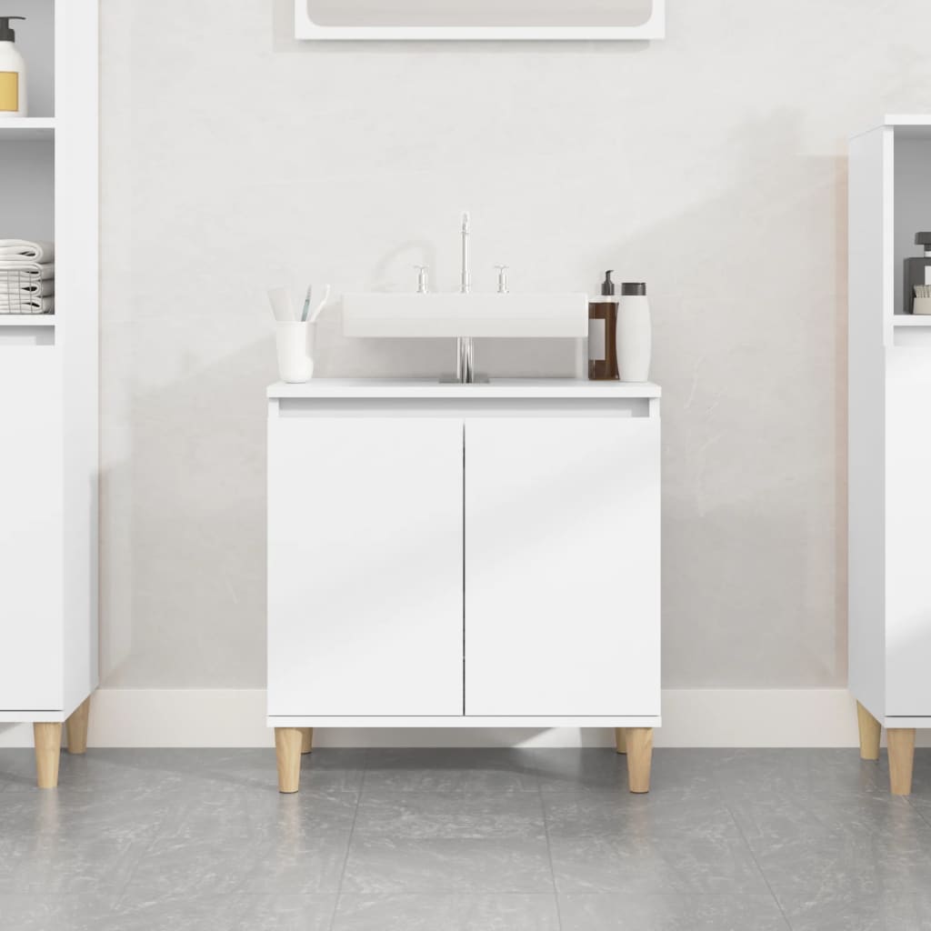 Mobile Lavabo 58X33X60 Cm Legno Multistrato