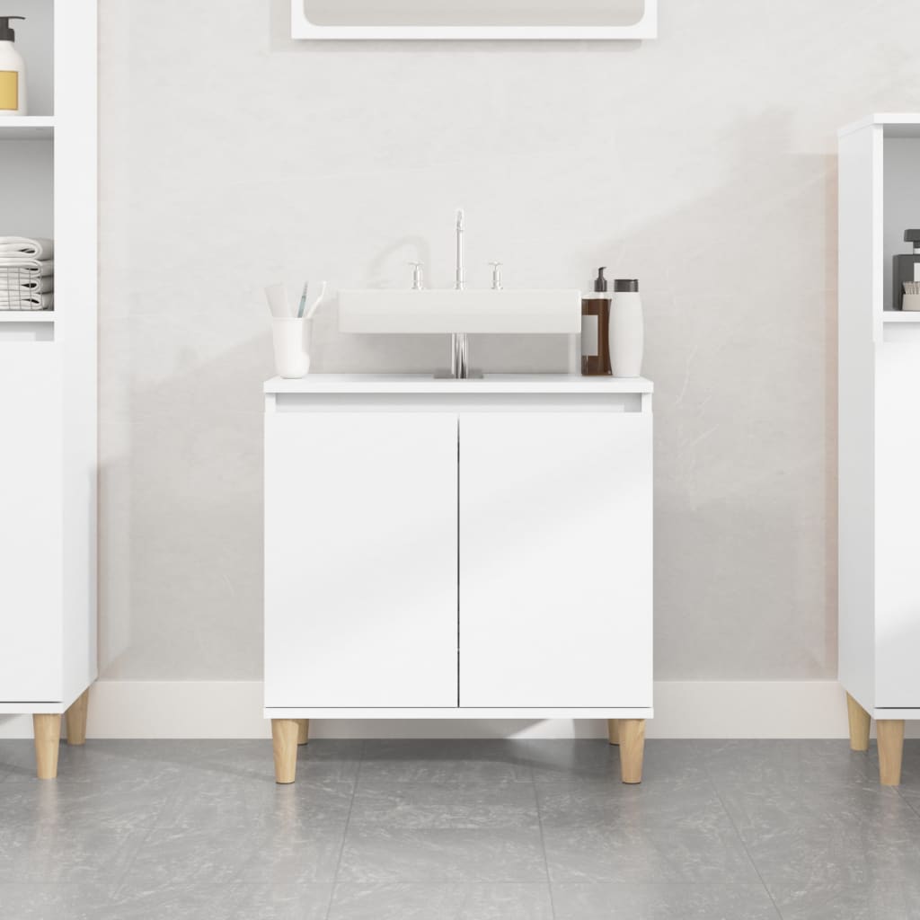 Mobile Lavabo 58X33X60 Cm Legno Multistrato