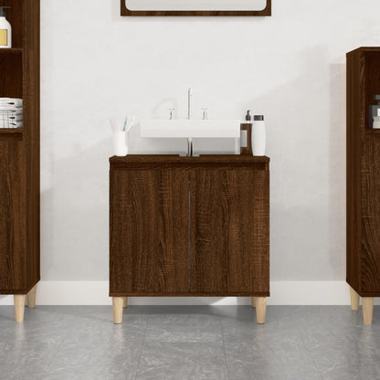 Mobile Lavabo 58X33X60 Cm Legno Multistrato