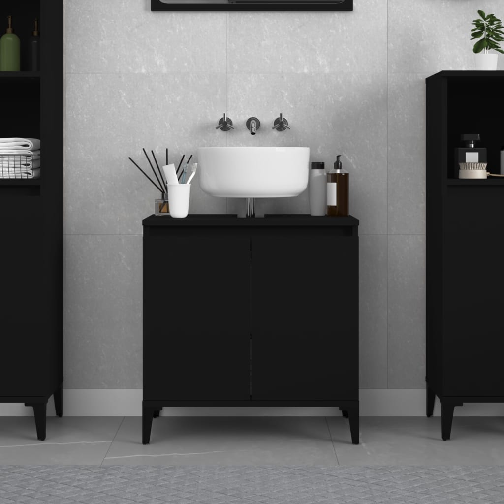 Mobile Lavabo 58X33X60 Cm In Legno Multistrato