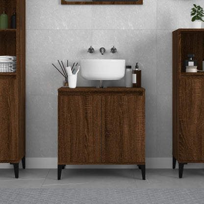 Mobile Lavabo 58X33X60 Cm In Legno Multistrato