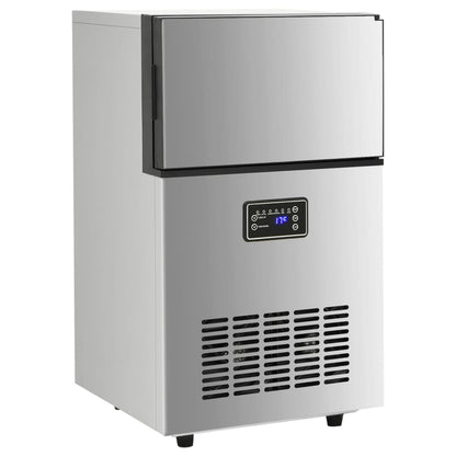 Macchina Per Ghiaccio Argento 45 Kg / 24 H