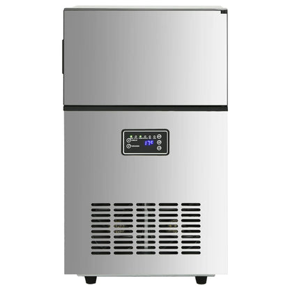 Macchina Per Ghiaccio Argento 45 Kg / 24 H
