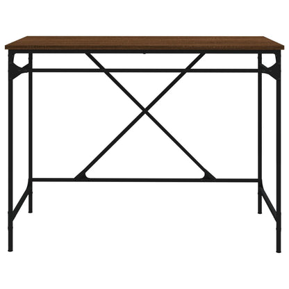 Scrivania 100X50X75 Cm Legno Multistrato E Ferro