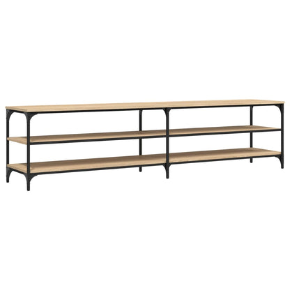 Mobile Tv 200X30X50Cm Legno Multistrato E Metallo