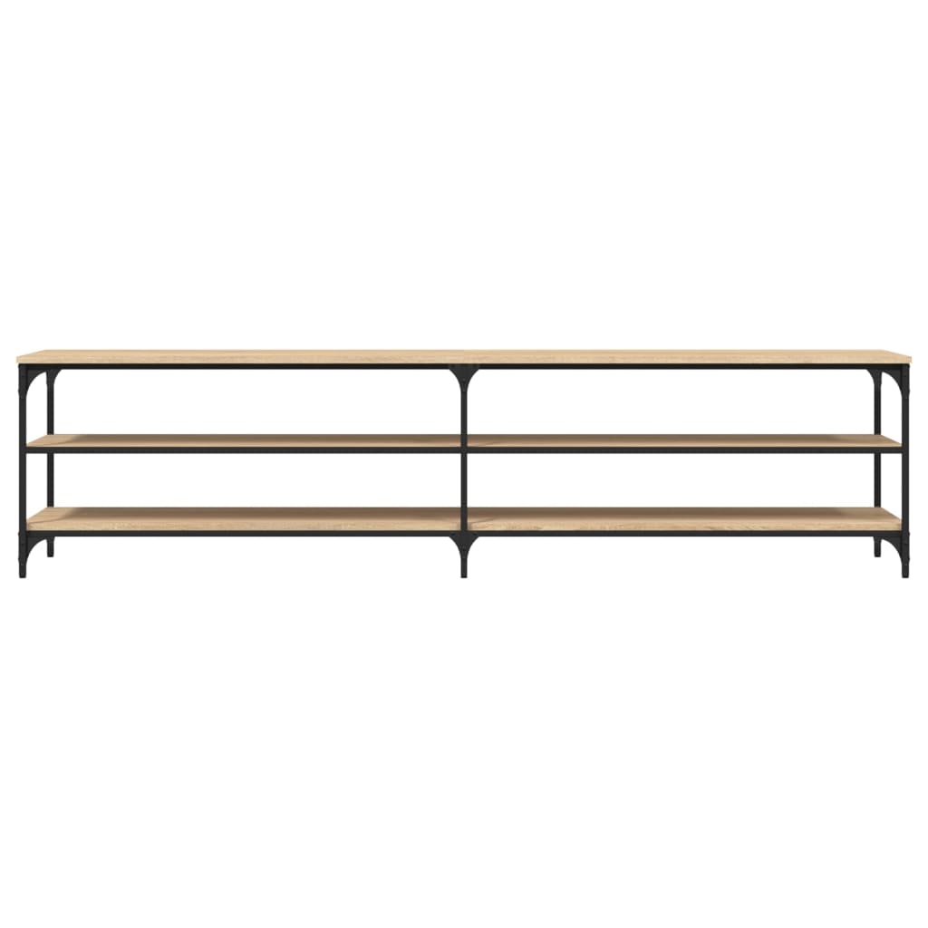 Mobile Tv 200X30X50Cm Legno Multistrato E Metallo