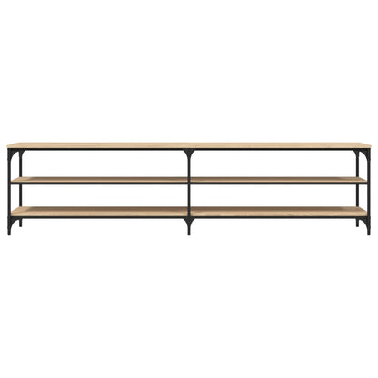 Mobile Tv 200X30X50Cm Legno Multistrato E Metallo