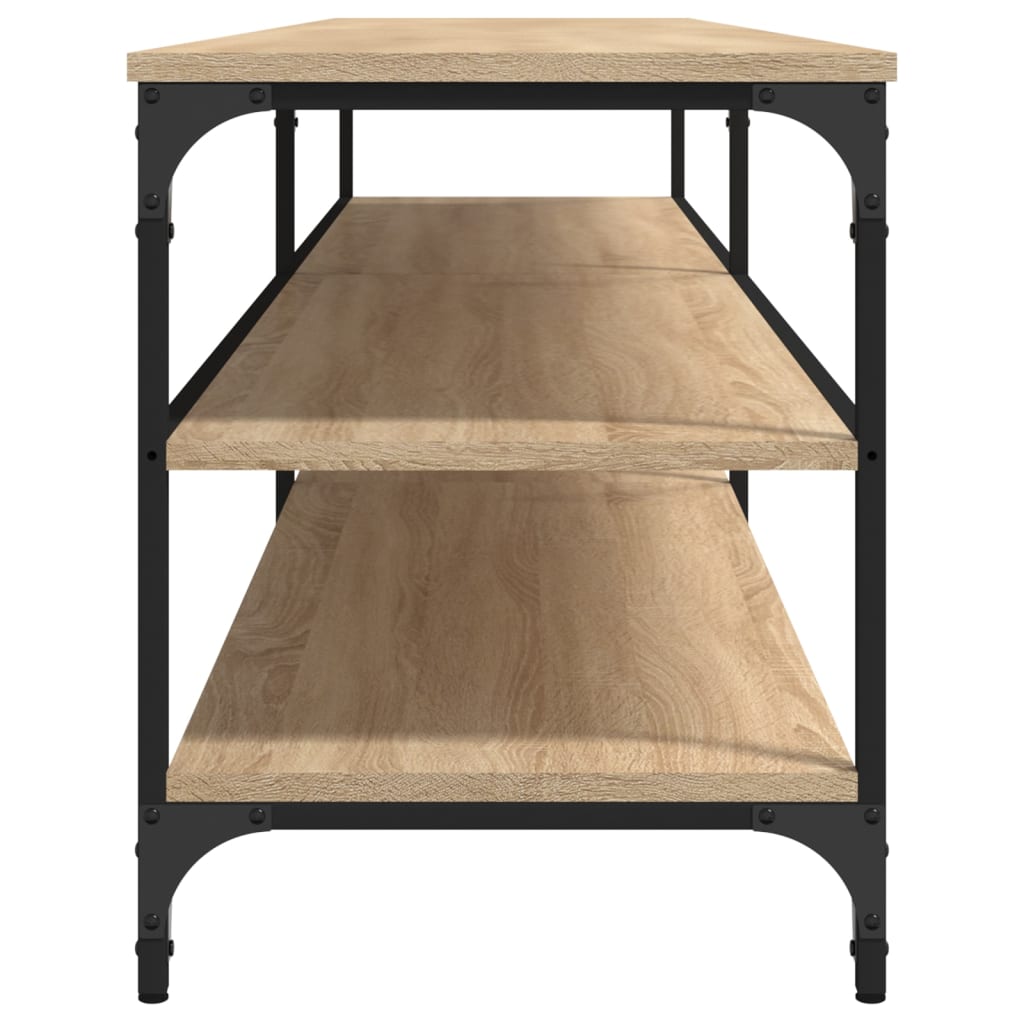 Mobile Tv 200X30X50Cm Legno Multistrato E Metallo