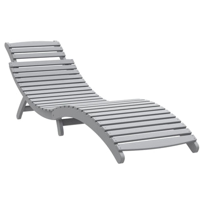 Lettini Prendisole 2 Pz E Tavolo Legno Acacia