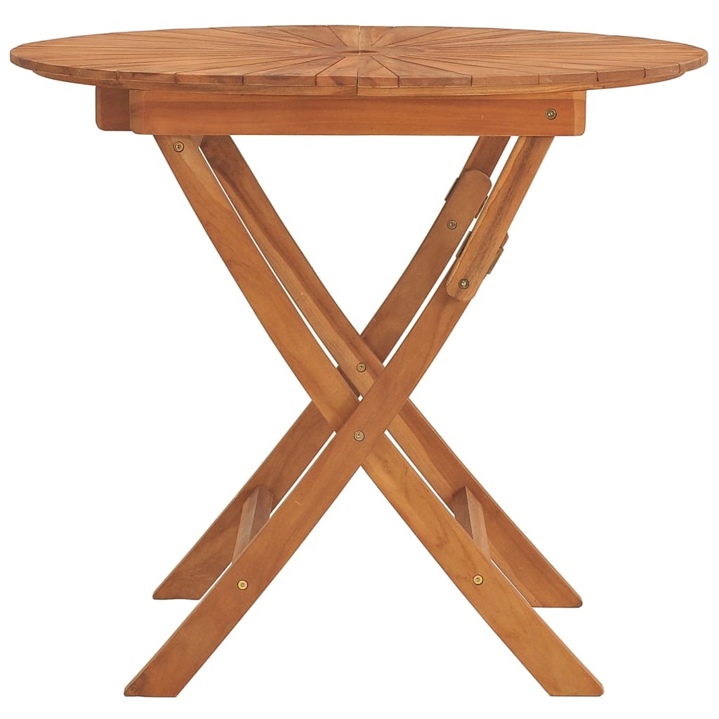 Tavolo Da Giardino Pieghevole Legno Massello Di Teak