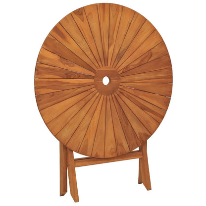 Tavolo Da Giardino Pieghevole Legno Massello Di Teak