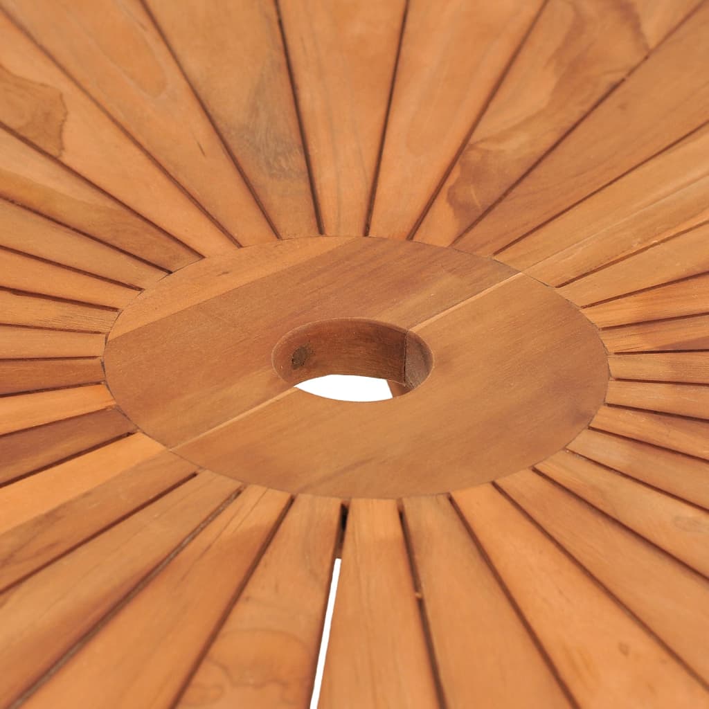 Tavolo Da Giardino Pieghevole Legno Massello Di Teak