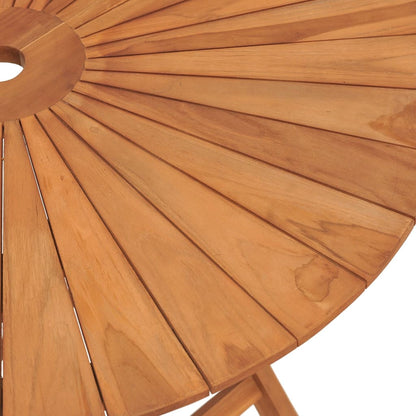 Tavolo Da Giardino Pieghevole Legno Massello Di Teak