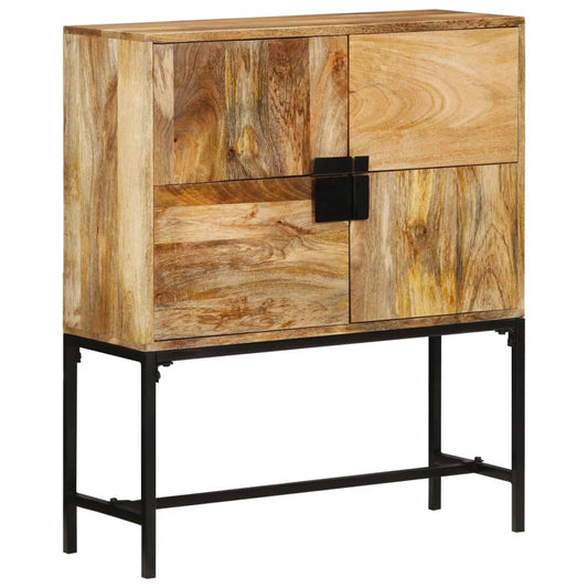 Credenza In Legno Grezzo Massello Di Mango