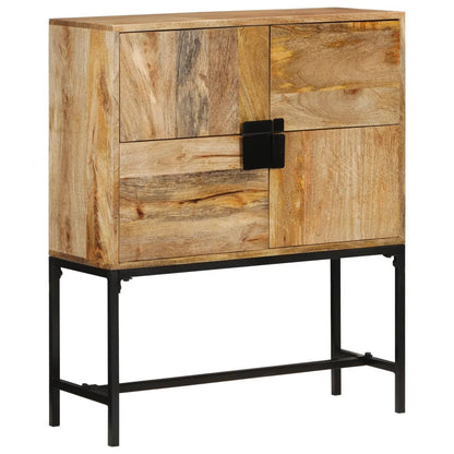 Credenza In Legno Grezzo Massello Di Mango